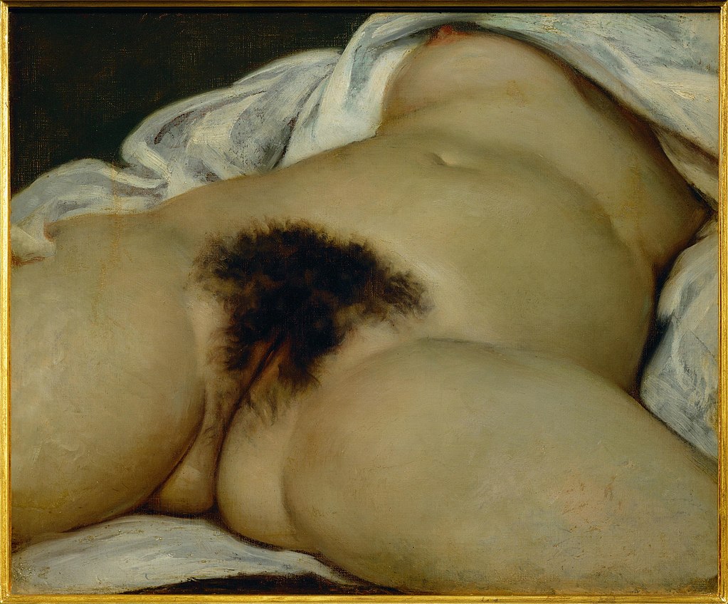« L’origine du monde » - Gustave Courbet source : Domaine public, https://commons.wikimedia.org/w/index.php?curid=912705